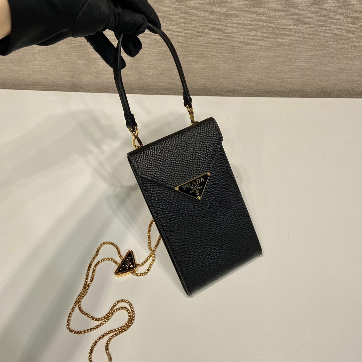 Prada Saffiano Leather Mini-Bag - DopestKickz