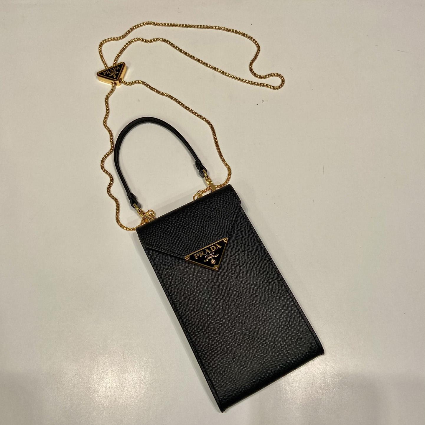 Prada Saffiano Leather Mini-Bag - DopestKickz