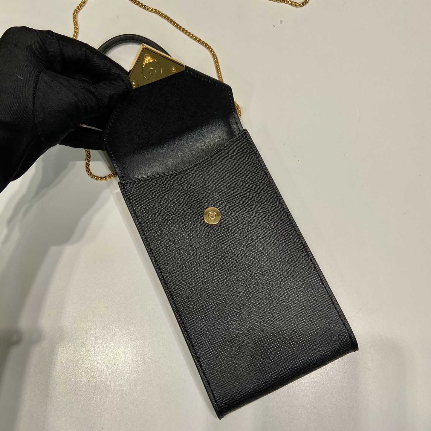 Prada Saffiano Leather Mini-Bag - DopestKickz