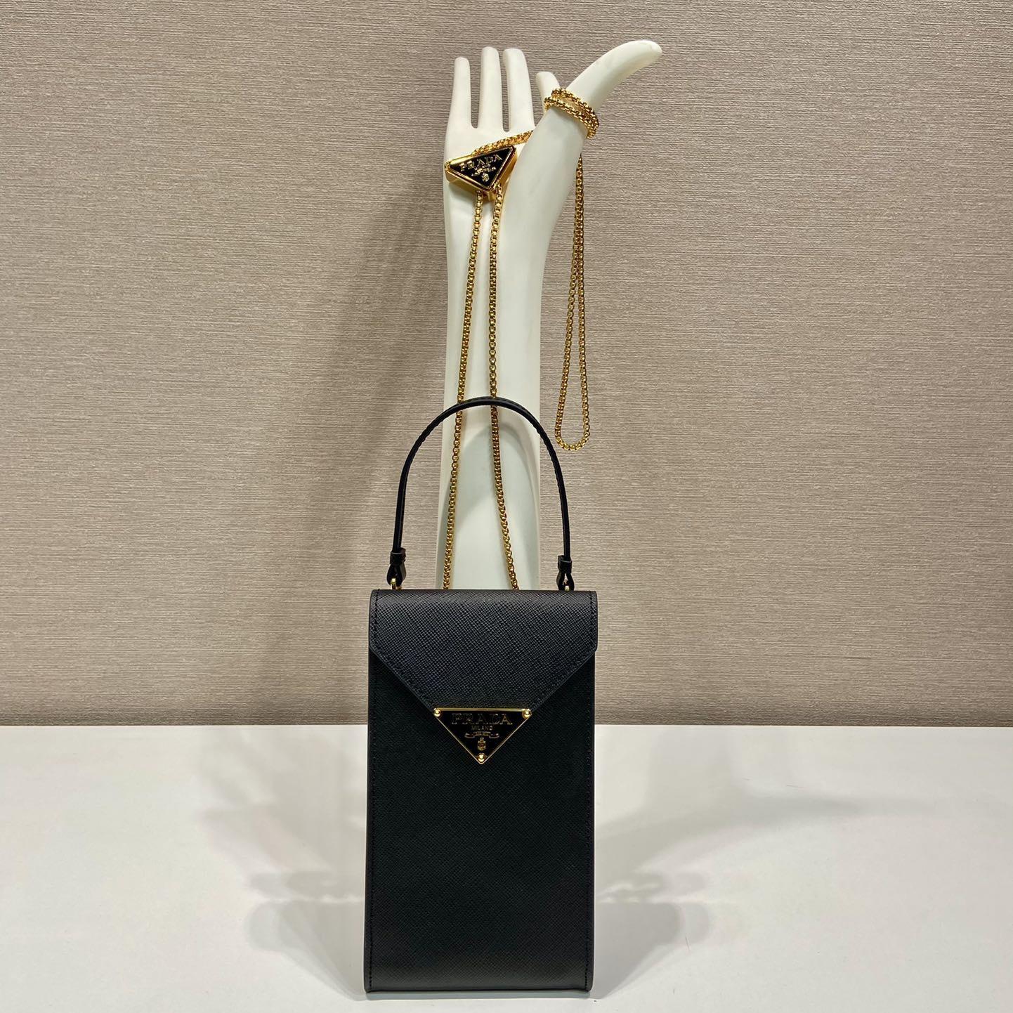 Prada Saffiano Leather Mini-Bag - DopestKickz