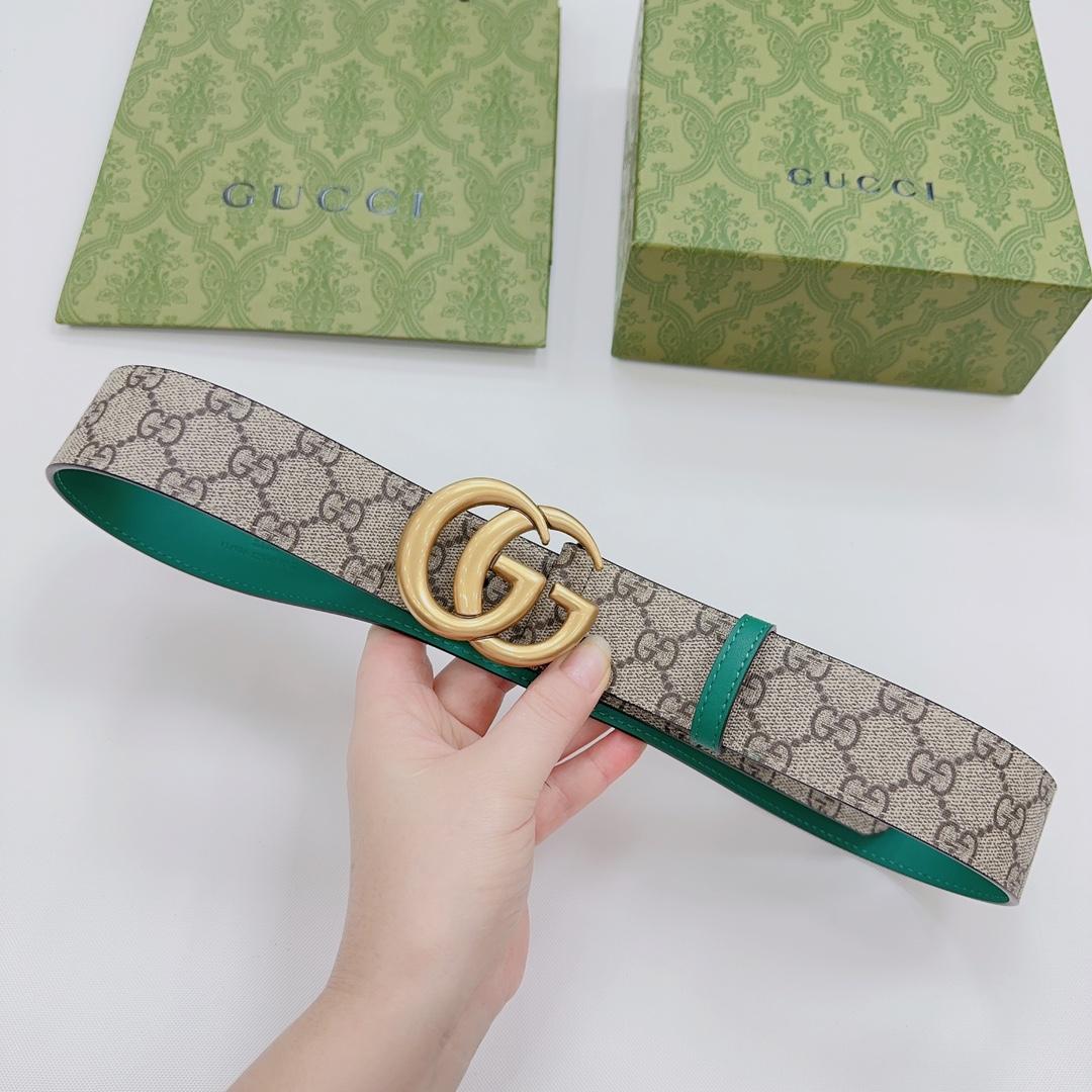 Gucci GG Marmont Reversible Belt - DopestKickz