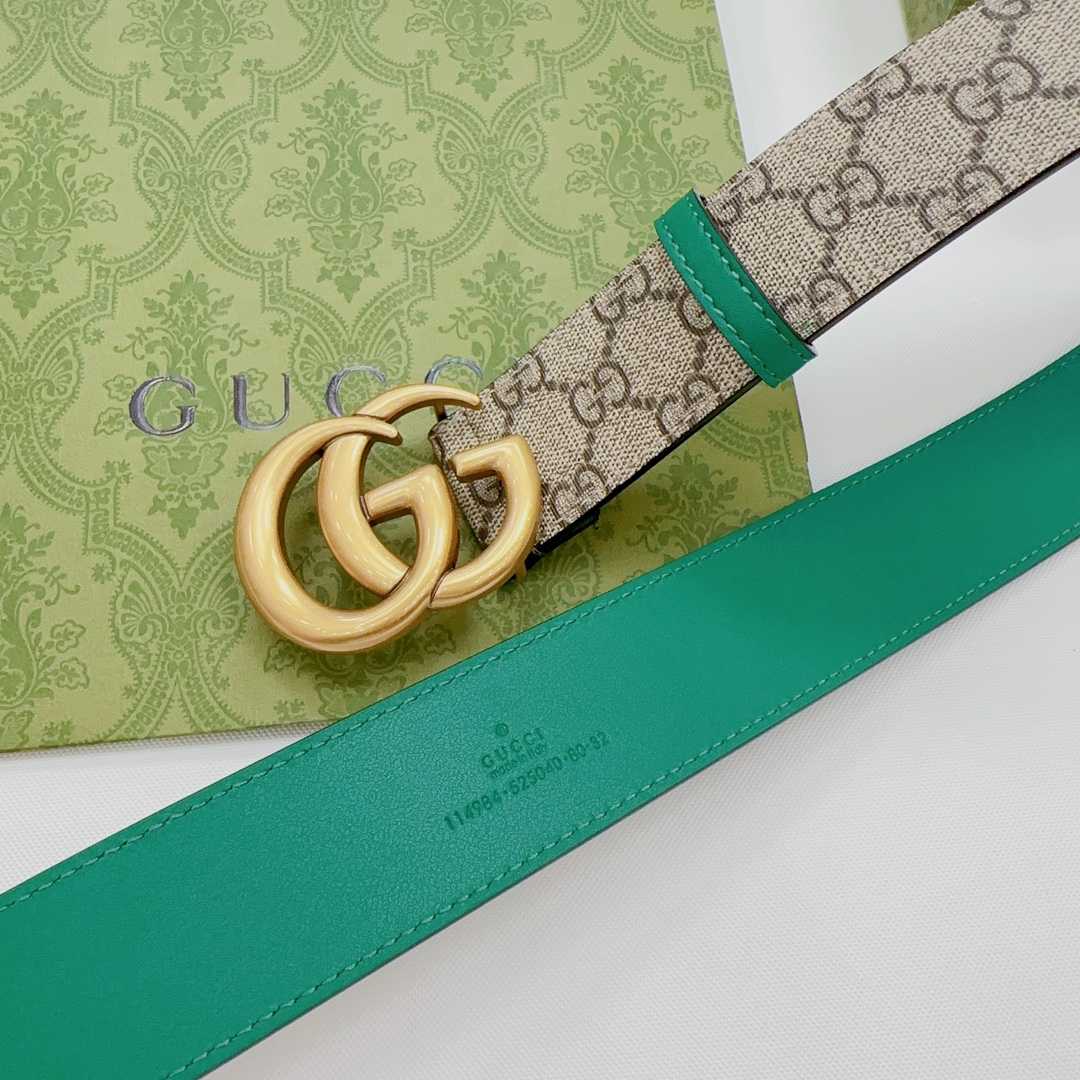 Gucci GG Marmont Reversible Belt - DopestKickz