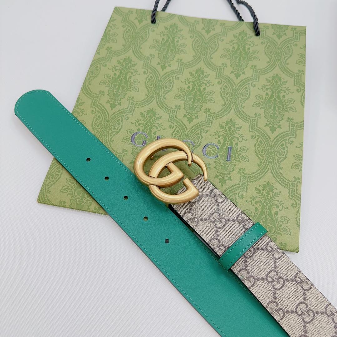 Gucci GG Marmont Reversible Belt - DopestKickz