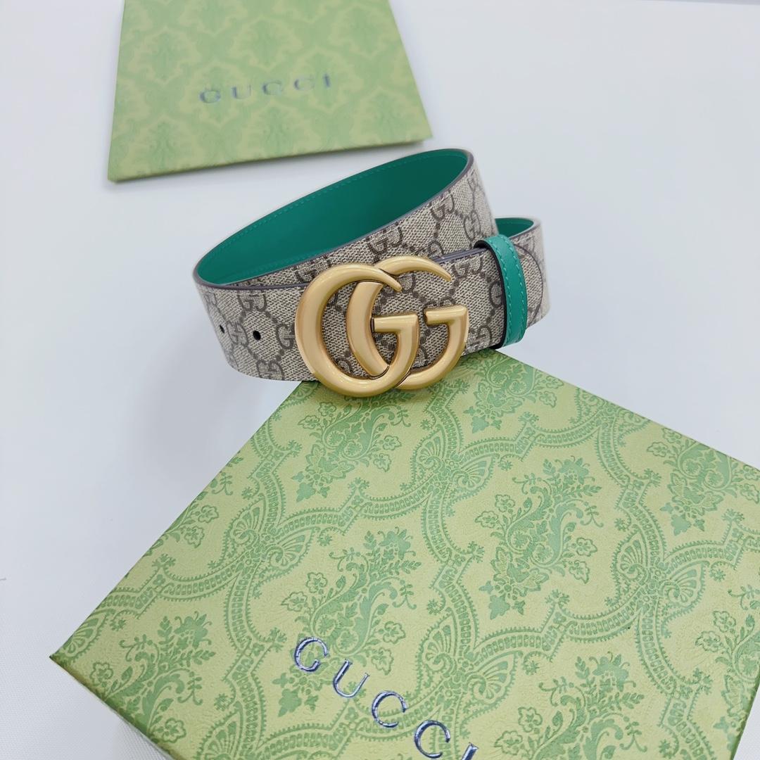 Gucci GG Marmont Reversible Belt - DopestKickz