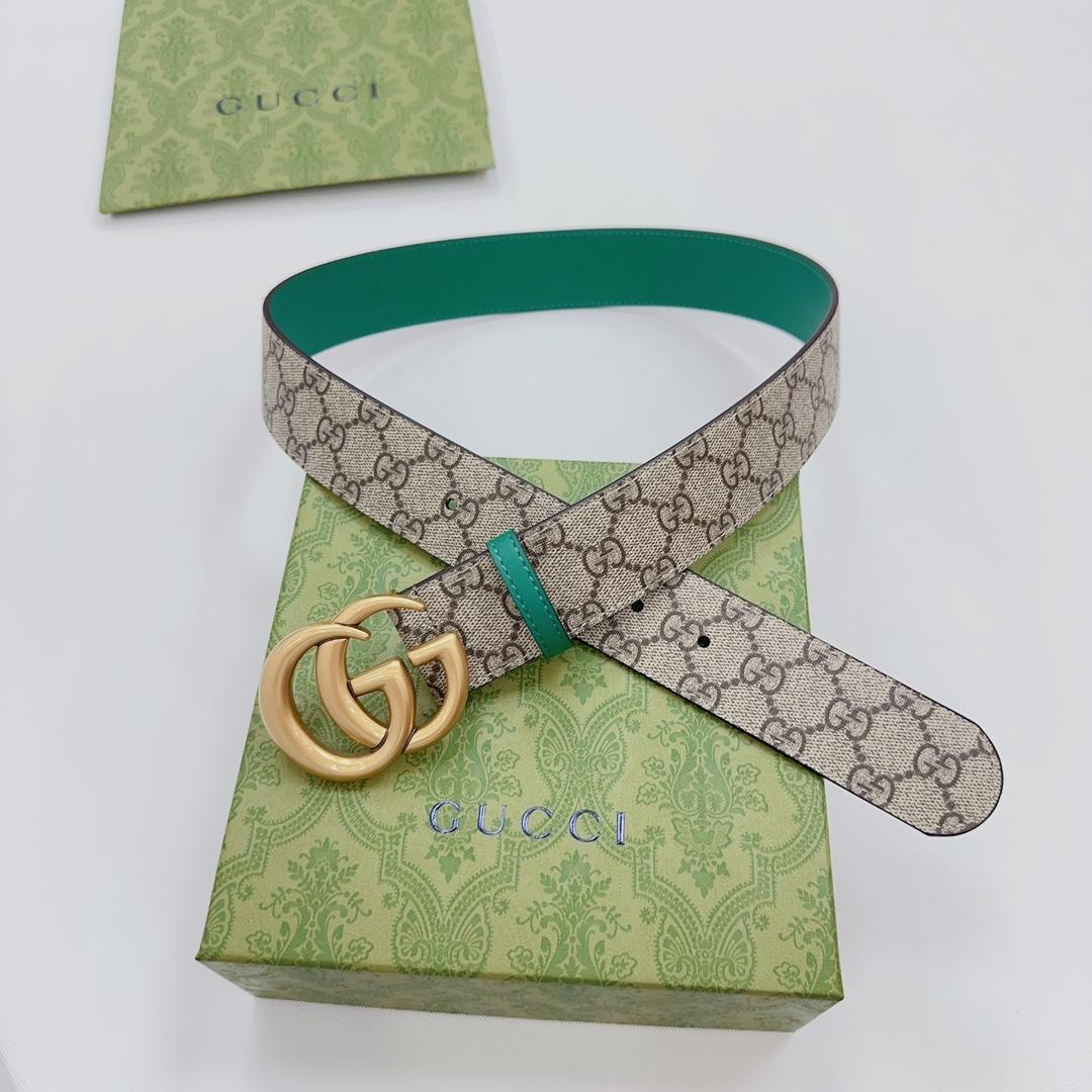 Gucci GG Marmont Reversible Belt - DopestKickz
