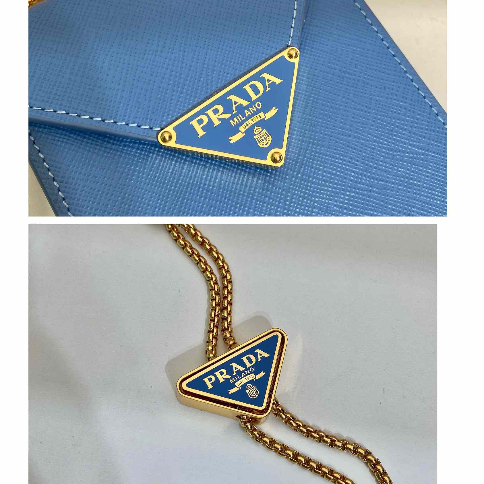 Prada Saffiano Leather Mini-Bag - DopestKickz