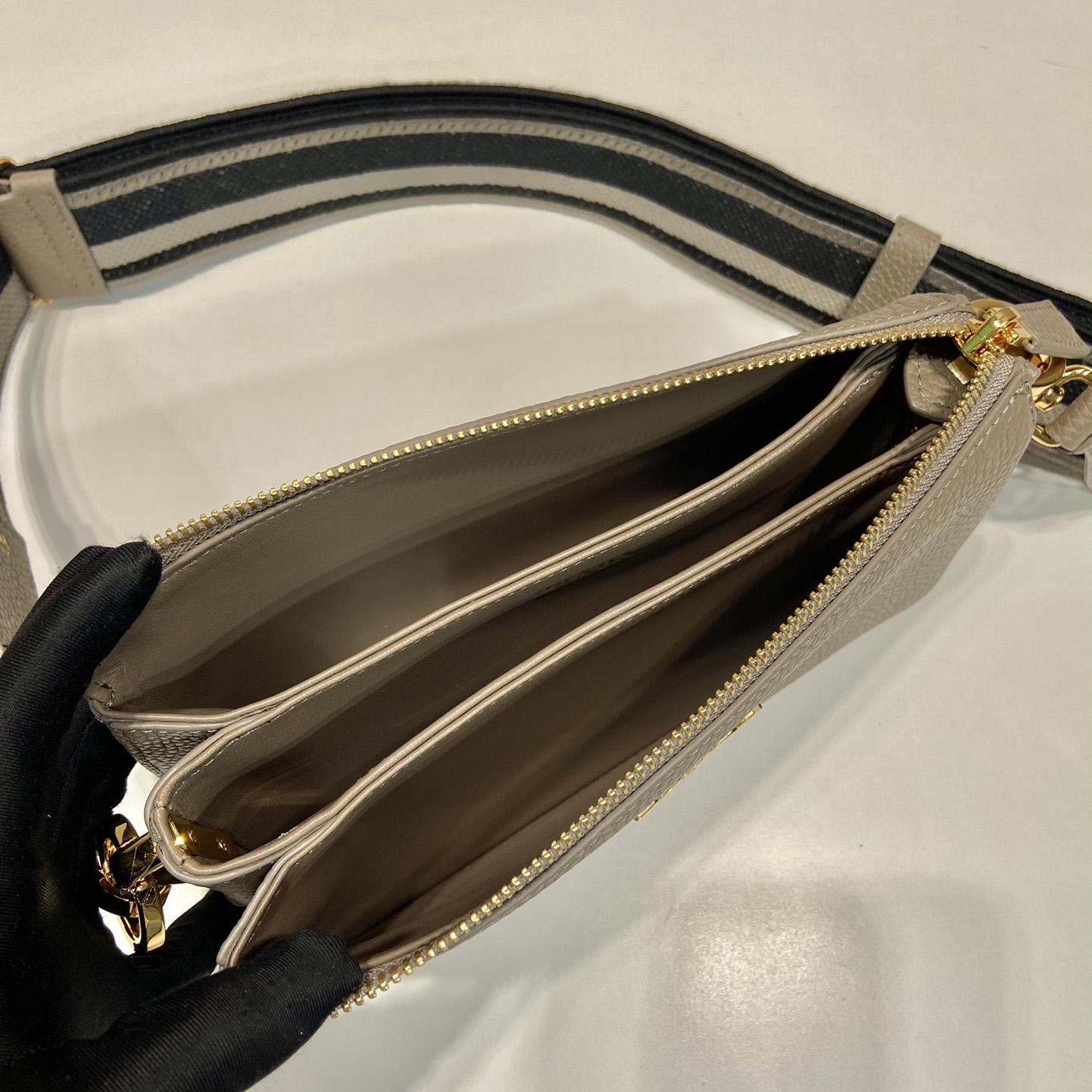 Prada Leather Shoulder Bag - DopestKickz