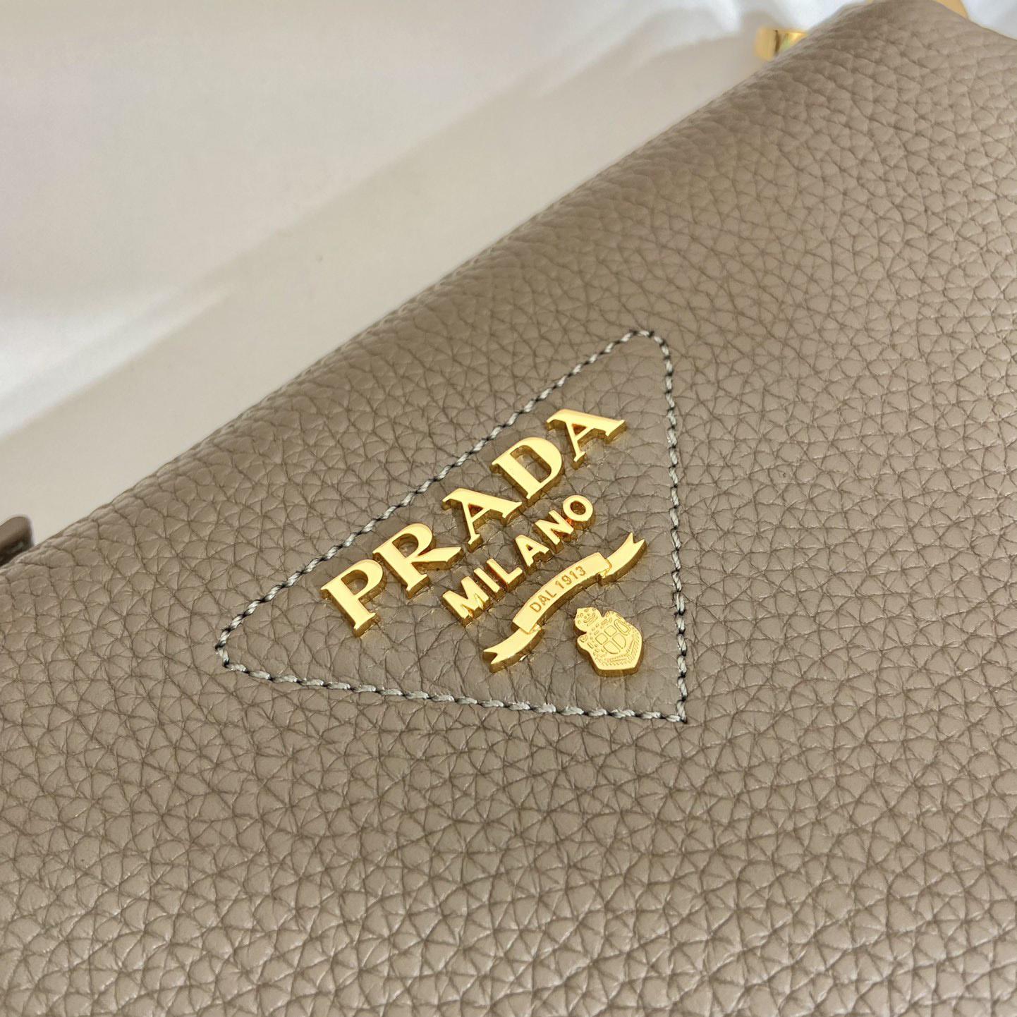 Prada Leather Shoulder Bag - DopestKickz