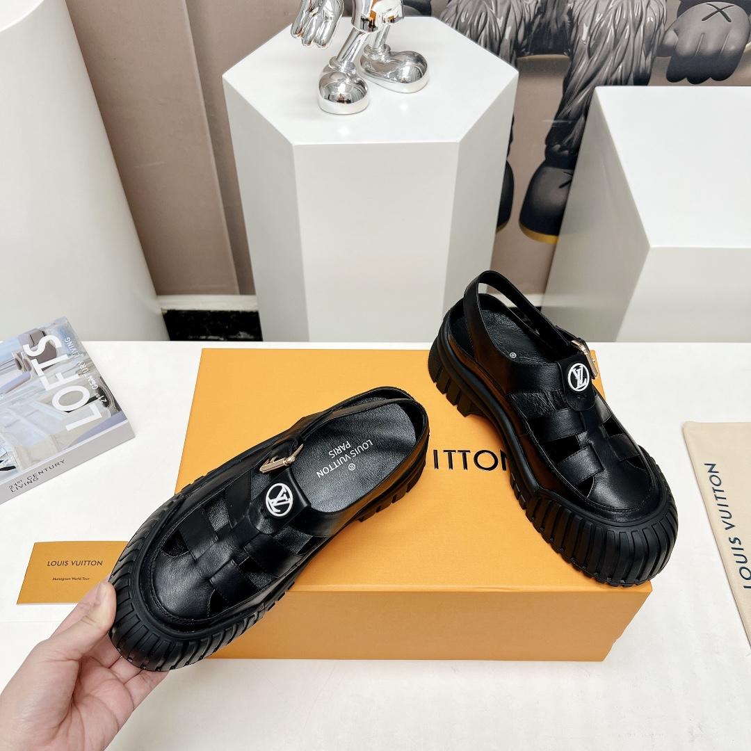 Louis Vuitton Archlight Flat Sandals - DopestKickz