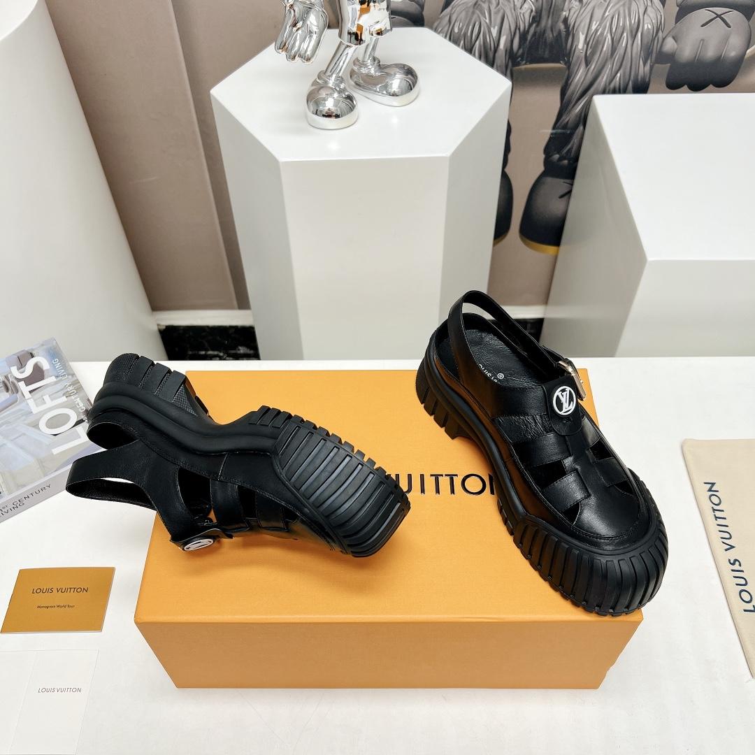 Louis Vuitton Archlight Flat Sandals - DopestKickz