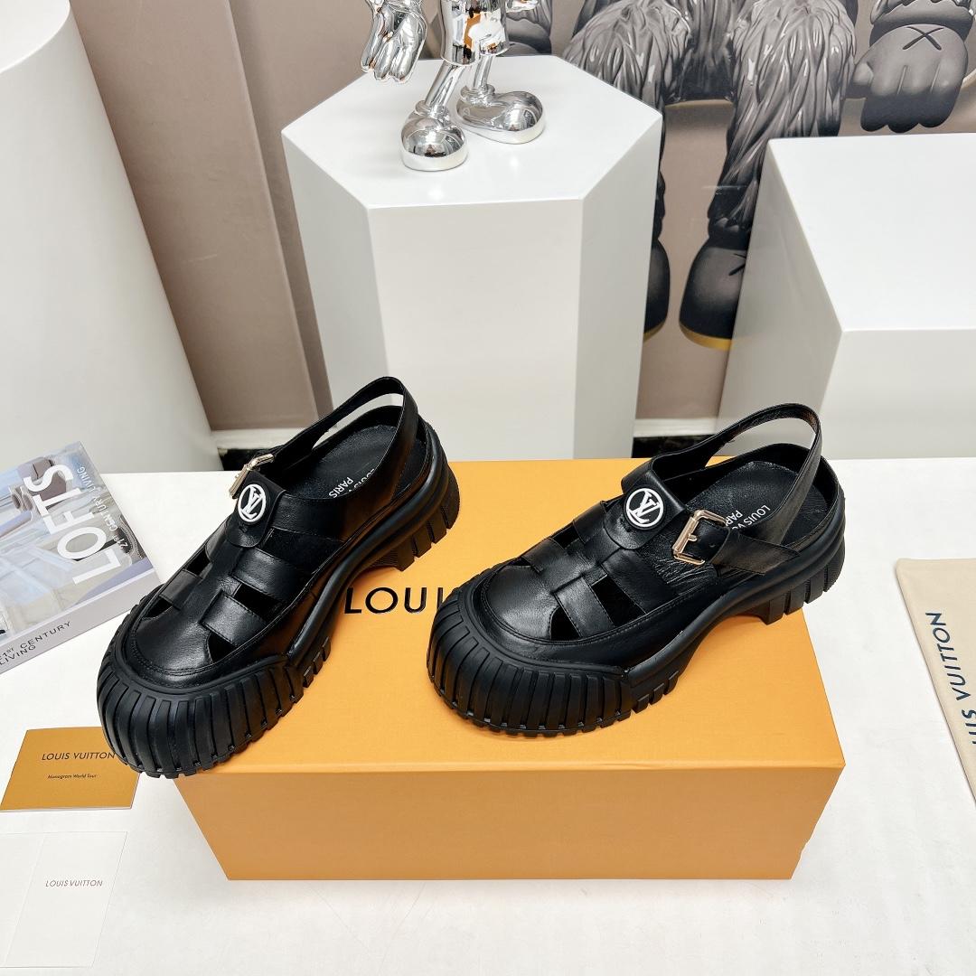 Louis Vuitton Archlight Flat Sandals - DopestKickz