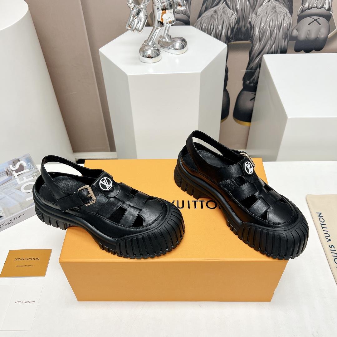 Louis Vuitton Archlight Flat Sandals - DopestKickz