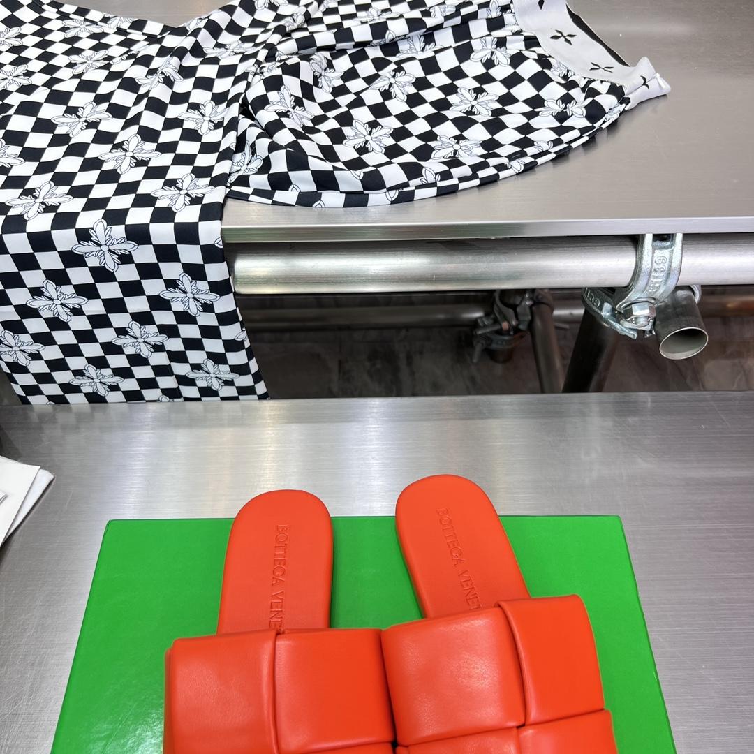 Bottega Veneta Patch Flat Mule - DopestKickz