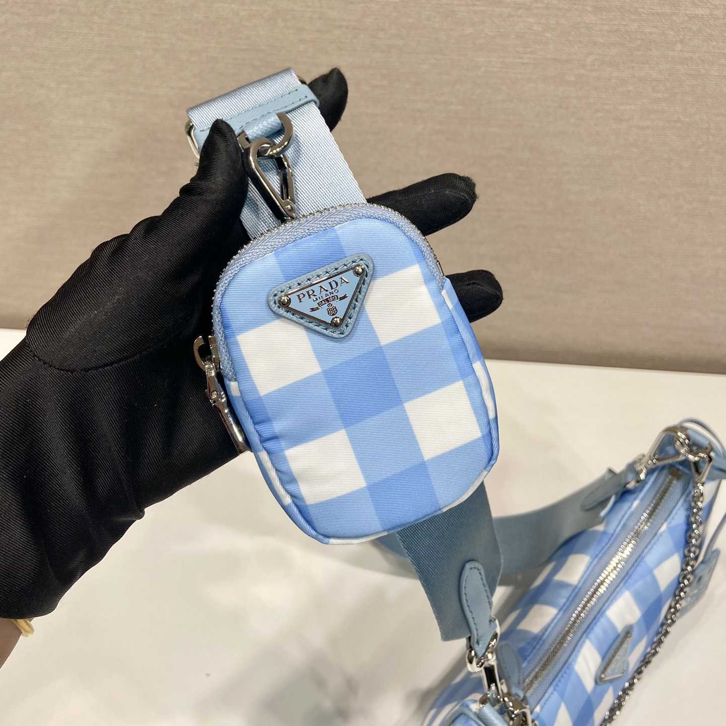 Prada Re-Edition 2005 Printed Re-Nylon Bag - DopestKickz