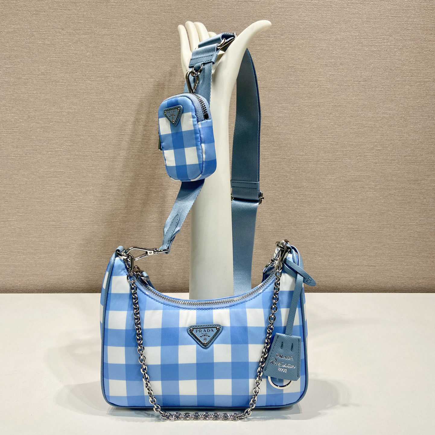 Prada Re-Edition 2005 Printed Re-Nylon Bag - DopestKickz