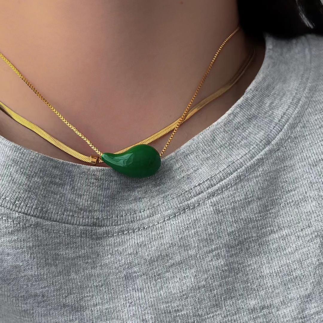 Bottega Veneta Drop Necklace - DopestKickz