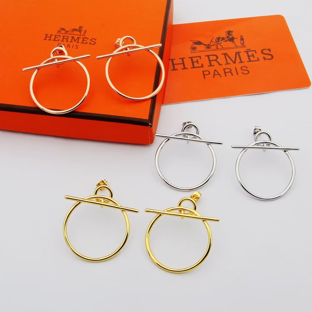 Hermes Loop Earrings, Small Model - DopestKickz