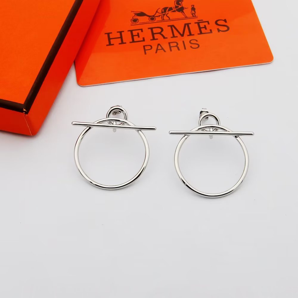 Hermes Loop Earrings, Small Model - DopestKickz