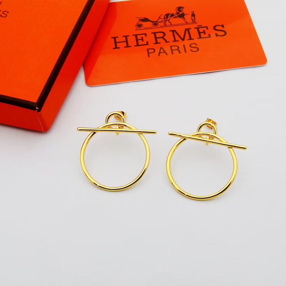 Hermes Loop Earrings, Small Model - DopestKickz
