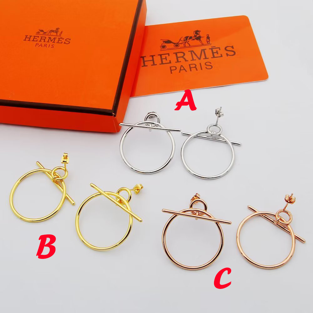Hermes Loop Earrings, Small Model - DopestKickz