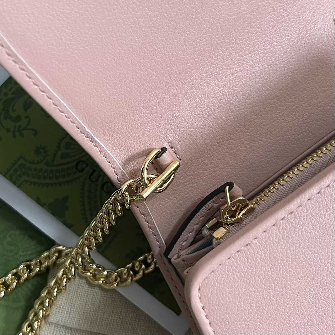 Gucci Blondie Medium Chain Wallet(12.5-11-2.5cm) - DopestKickz