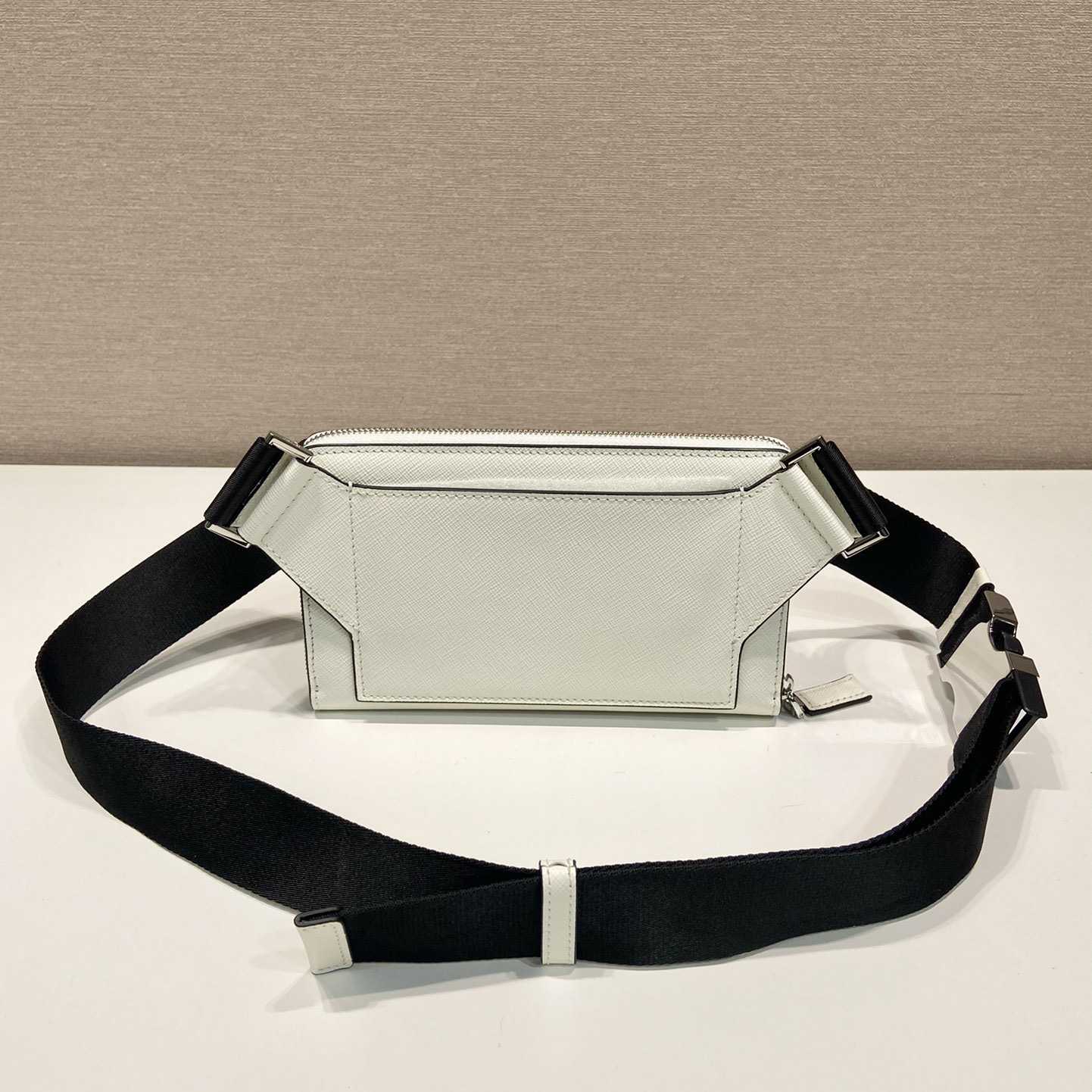 Prada Saffiano Leather Belt Bag - DopestKickz