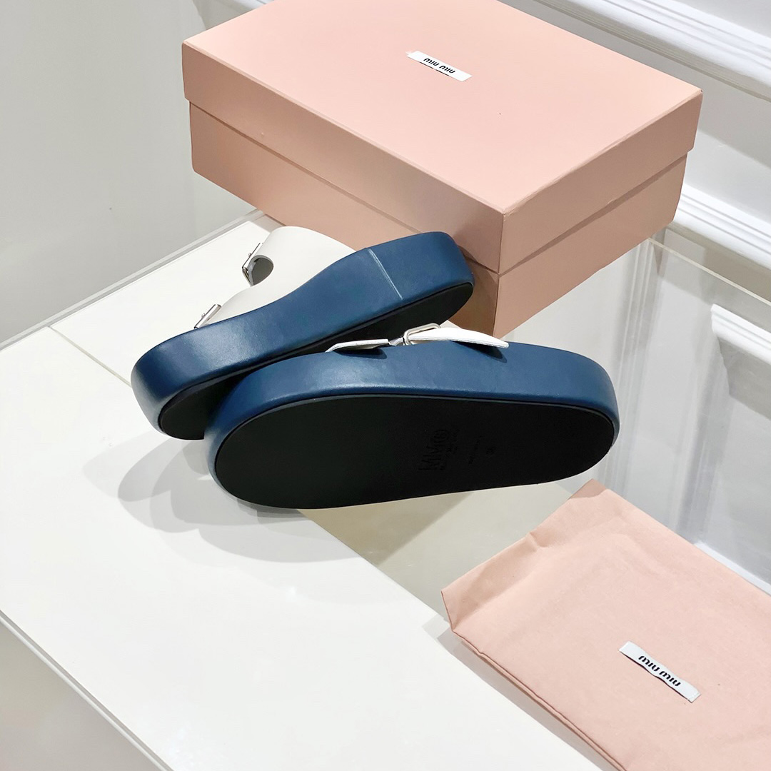 Maison Margiela MM6 Buckle-strap Leather Sandals - DopestKickz