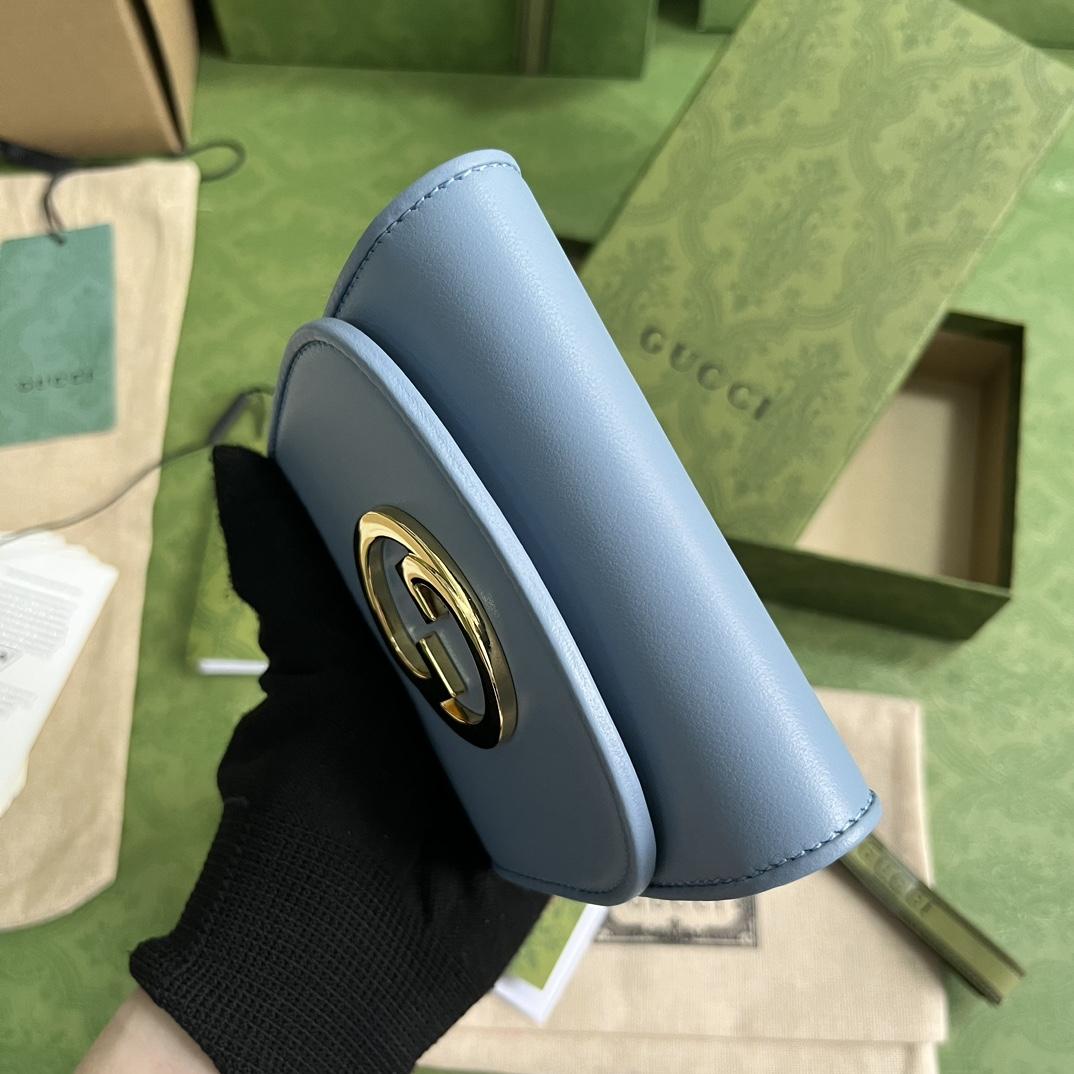 Gucci Blondie Medium Chain Wallet(12.5-11-2.5cm) - DopestKickz