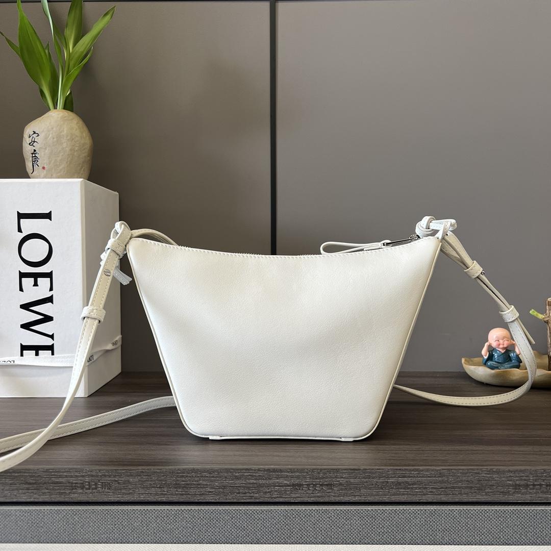 Loewe Mini Hammock Hobo Bag In Classic Calfskin - DopestKickz