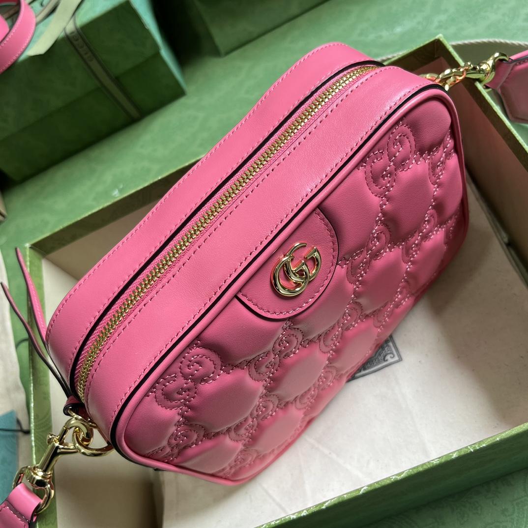 Gucci GG Matelassé Small Bag(21.5-17-7.5cm) - DopestKickz