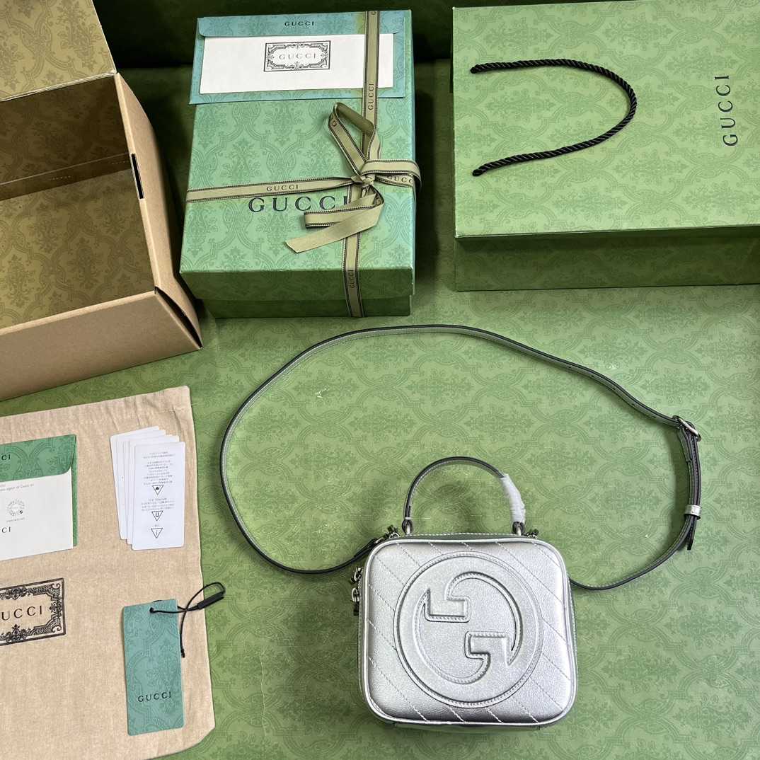 Gucci Blondie Top Handle Bag (17-15-9cm) - DopestKickz