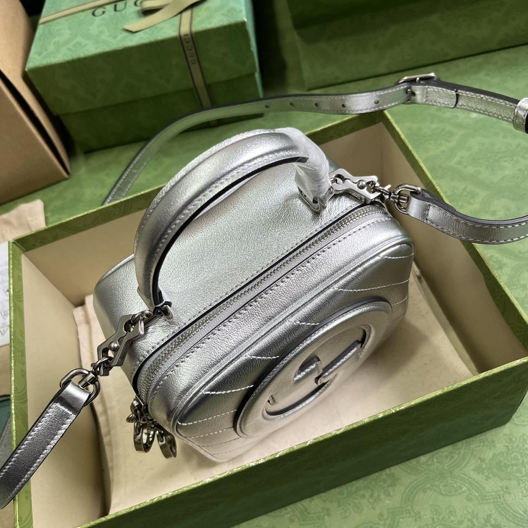 Gucci Blondie Top Handle Bag (17-15-9cm) - DopestKickz