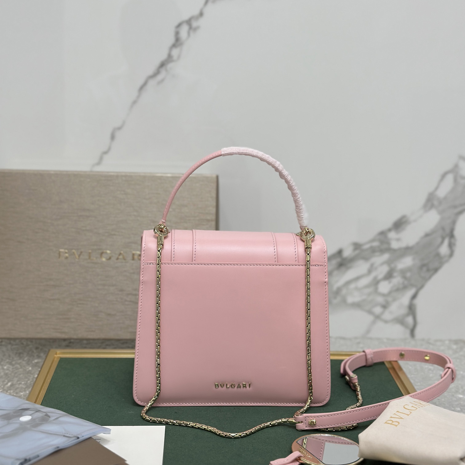 Bvlgari Serpenti Forever Top Handle - DopestKickz