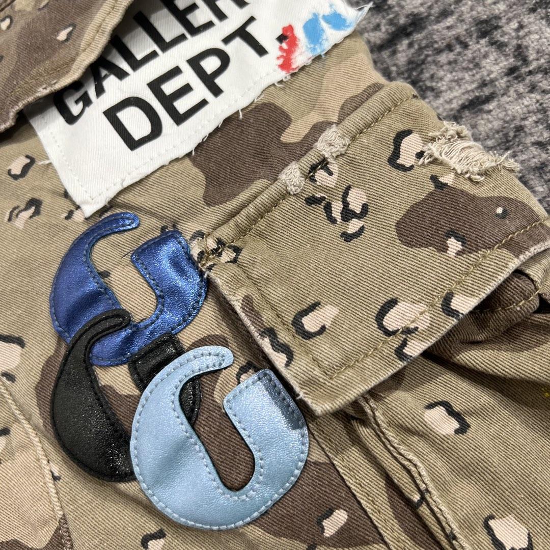 Gallery Dept G Patch Camo Cargo Shorts   630 - DopestKickz