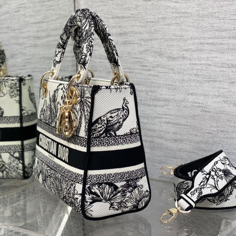 Dior Medium Lady D-lite Bag - DopestKickz