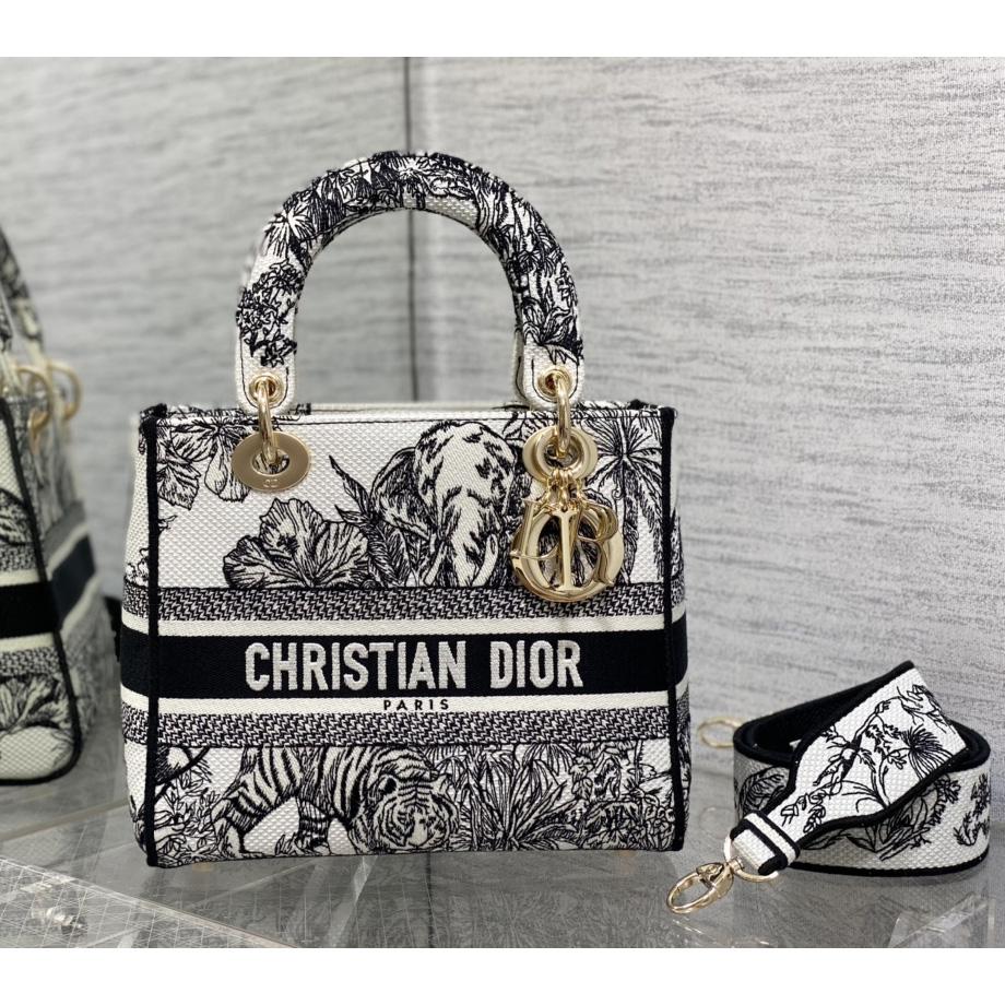 Dior Medium Lady D-lite Bag - DopestKickz
