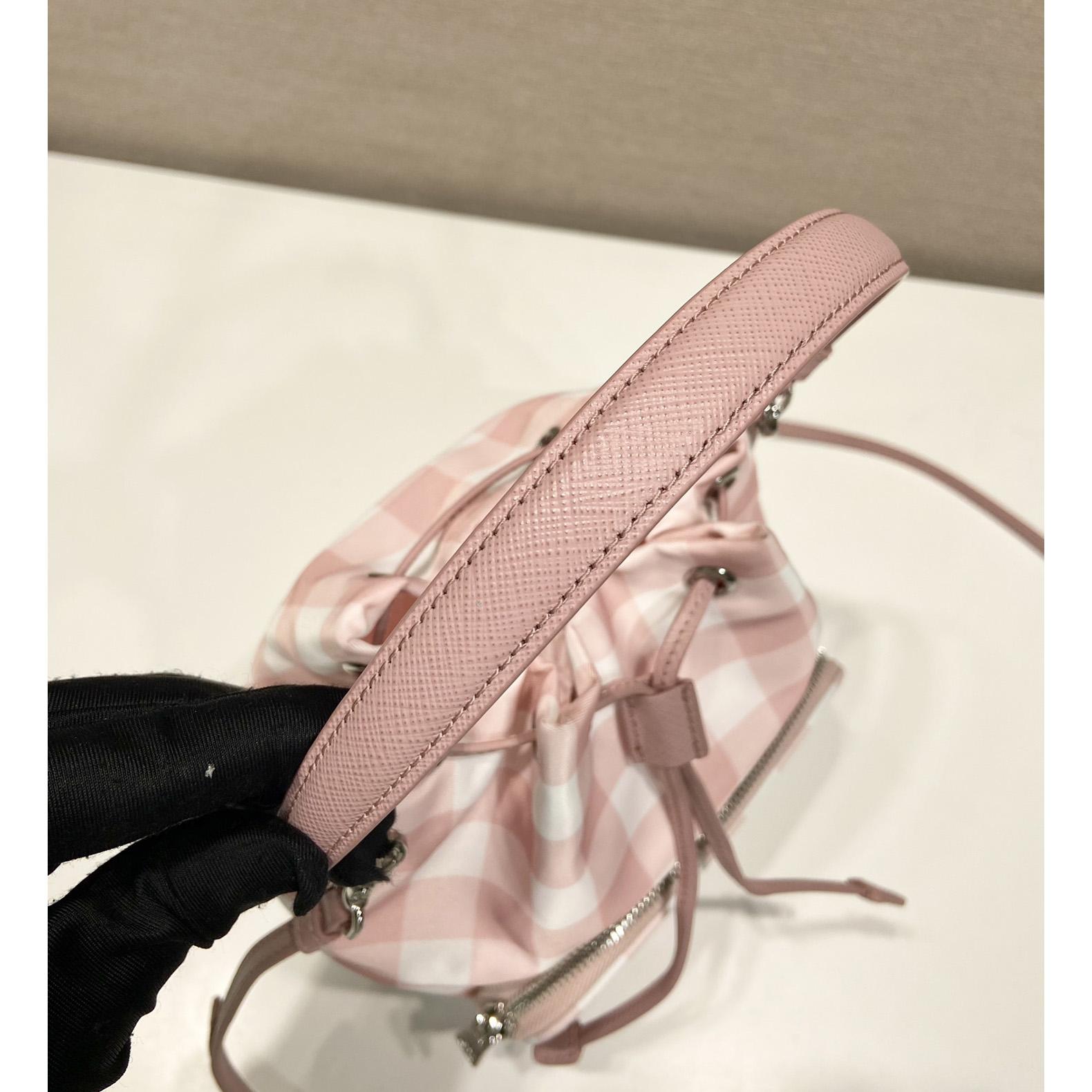 Prada Duet printed Re-Nylon bag - DopestKickz