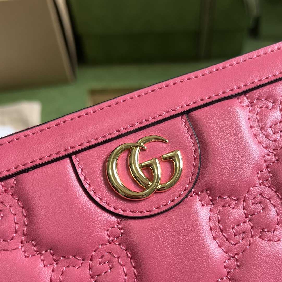 Gucci GG Matelasse Zip-around Wallet - DopestKickz