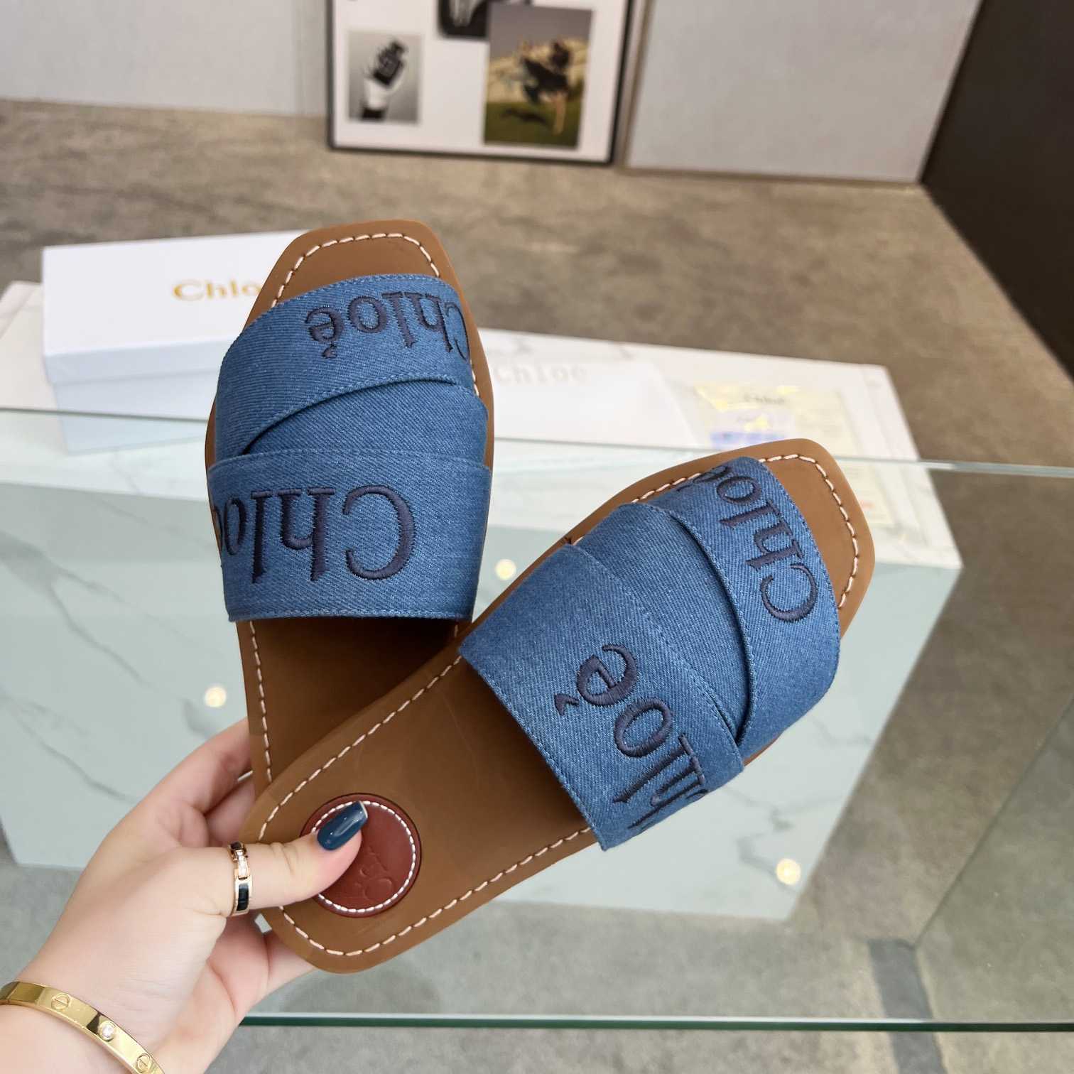 Chloe Woody Flat Mule - DopestKickz