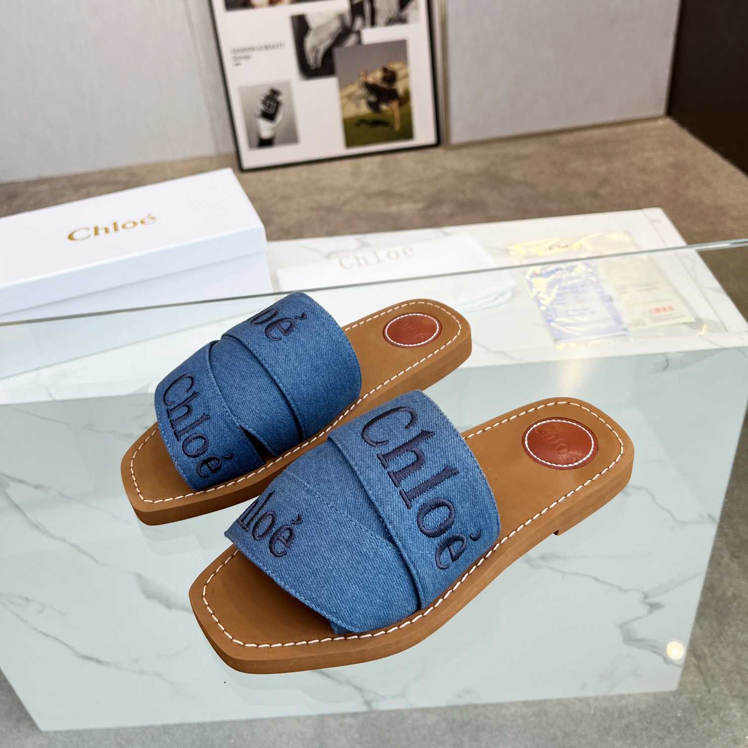 Chloe Woody Flat Mule - DopestKickz