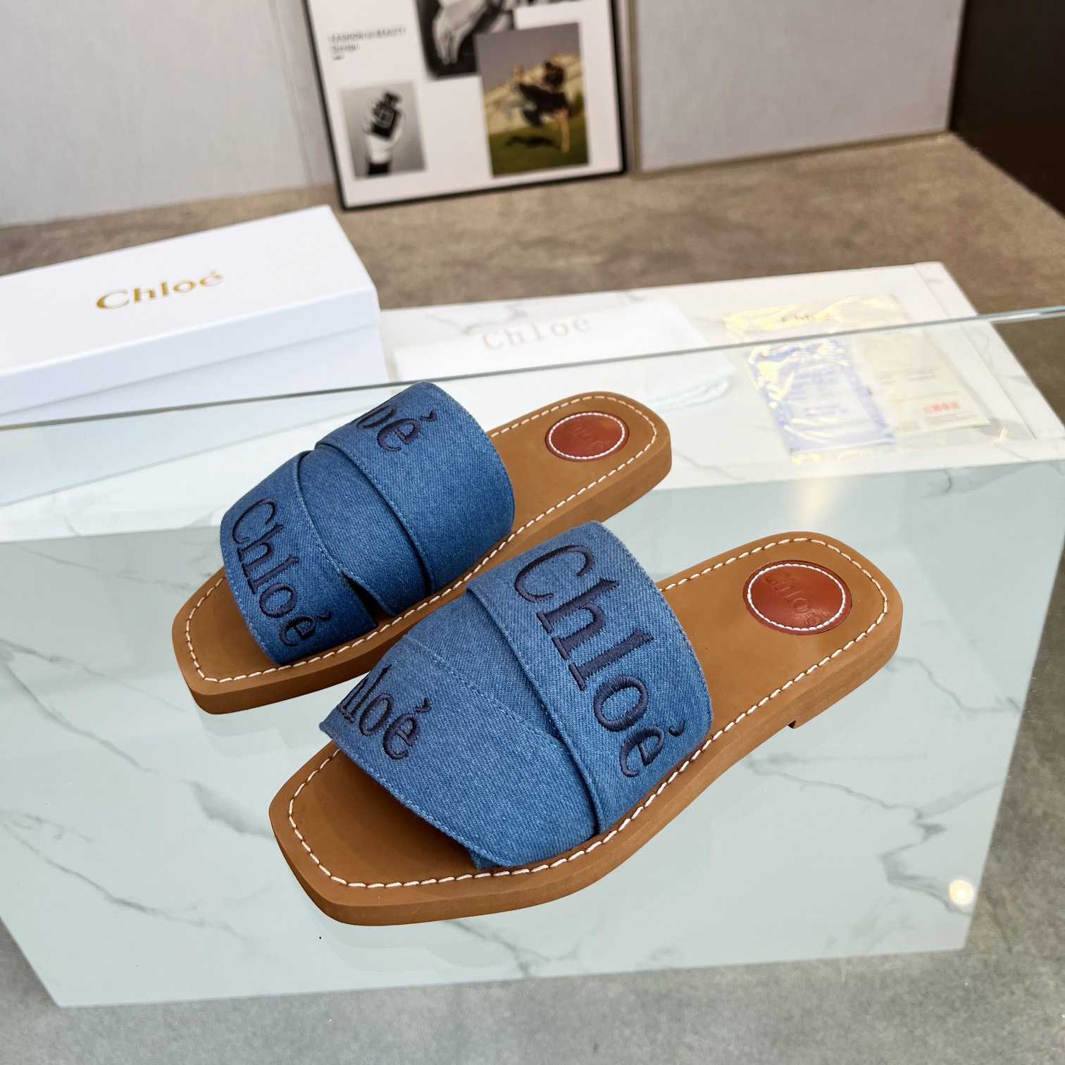 Chloe Woody Flat Mule - DopestKickz