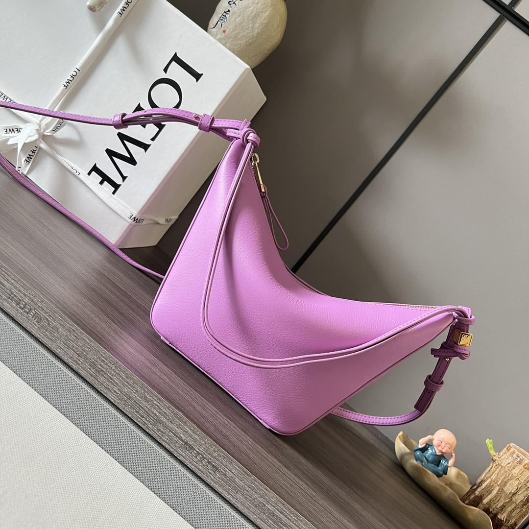 Loewe Mini Hammock Hobo Bag In Classic Calfskin - DopestKickz