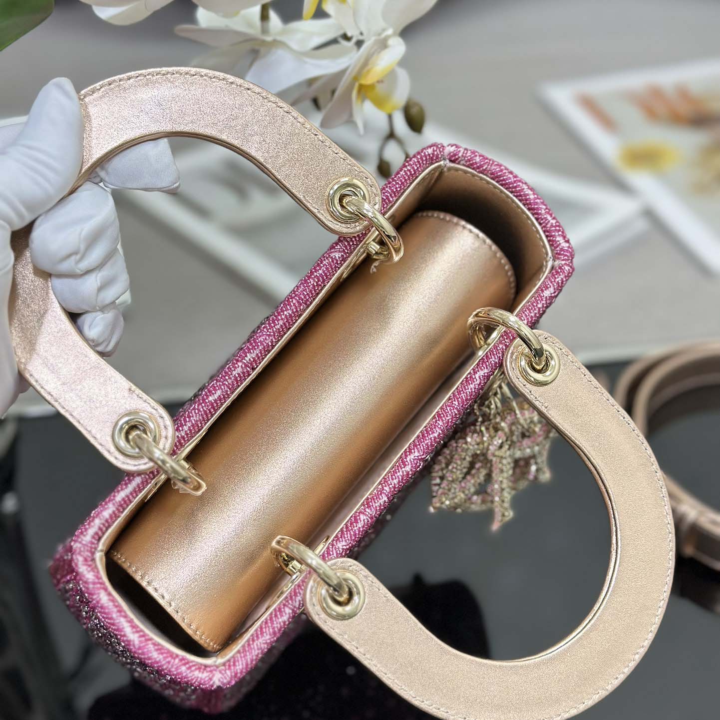 Dior Mini Lady Dior Bag - DopestKickz