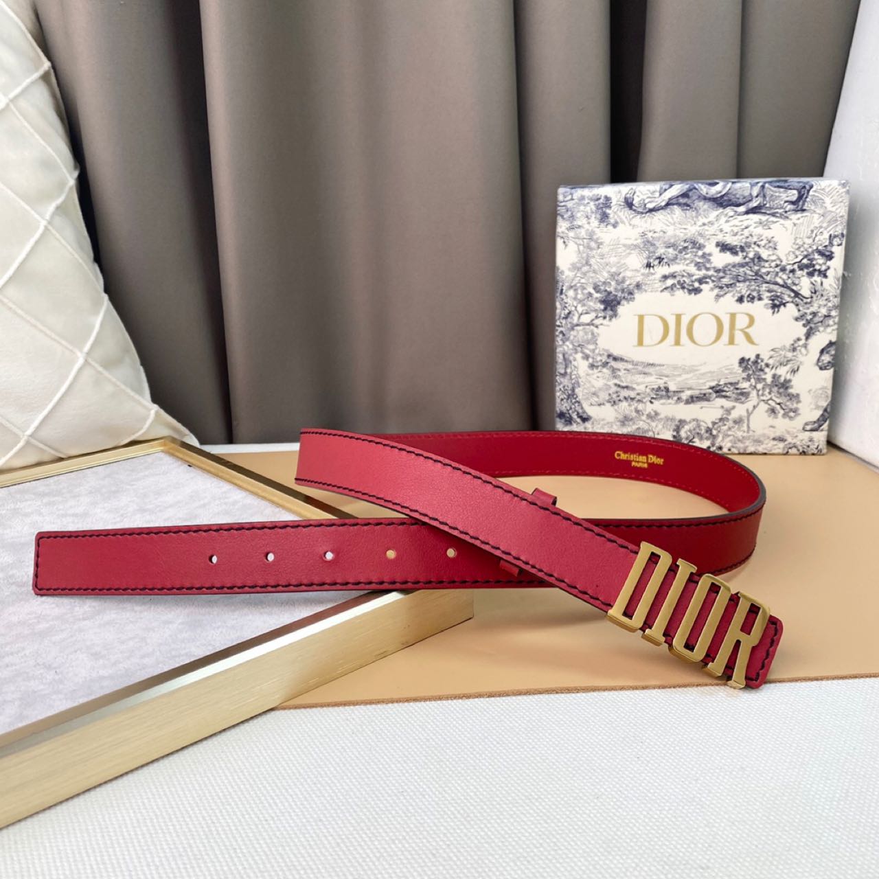 Dior D-Fence Reversible Belt  - DopestKickz