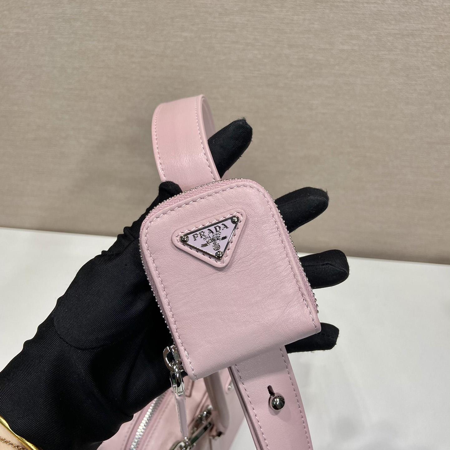 Prada Medium Antique Nappa Leather Top Handle Bag - DopestKickz