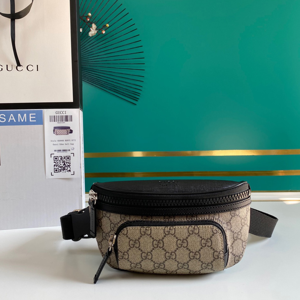 Gucci GG Supreme Monogram Belt Bag (23-11.5-7.5cm) - DopestKickz