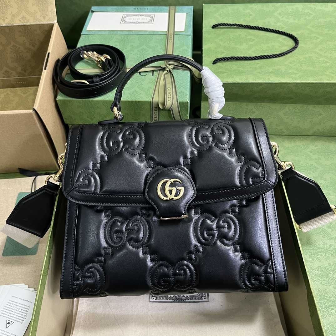 Gucci GG Matelasse Handbag (25.5x 20.5x 12.5cm) - DopestKickz
