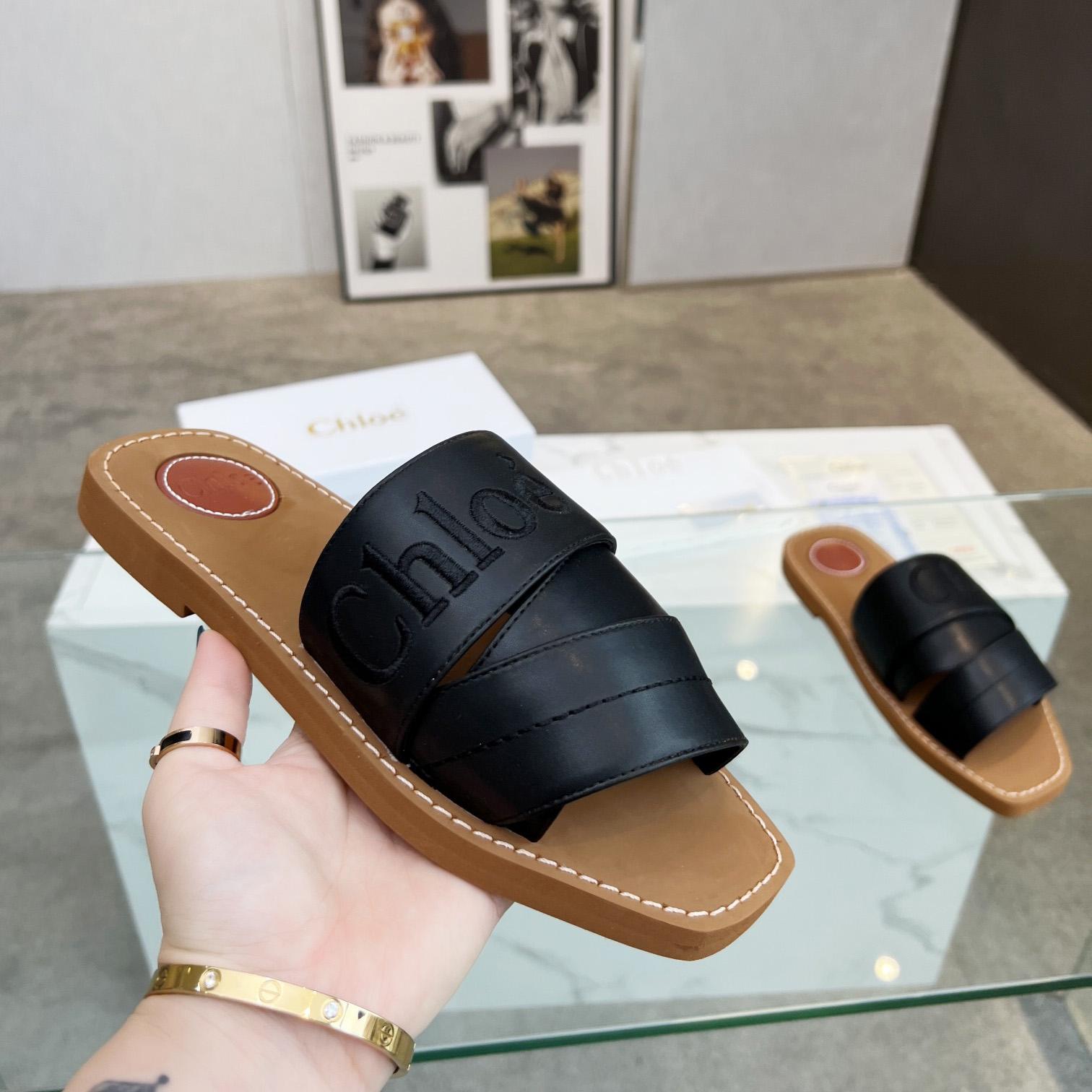 Chloe Woody Flat Mule - DopestKickz