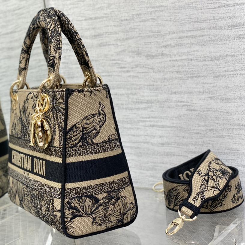 Dior Medium Lady D-lite Bag - DopestKickz