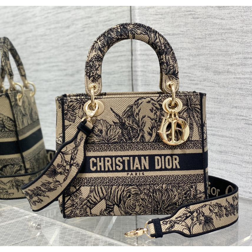 Dior Medium Lady D-lite Bag - DopestKickz